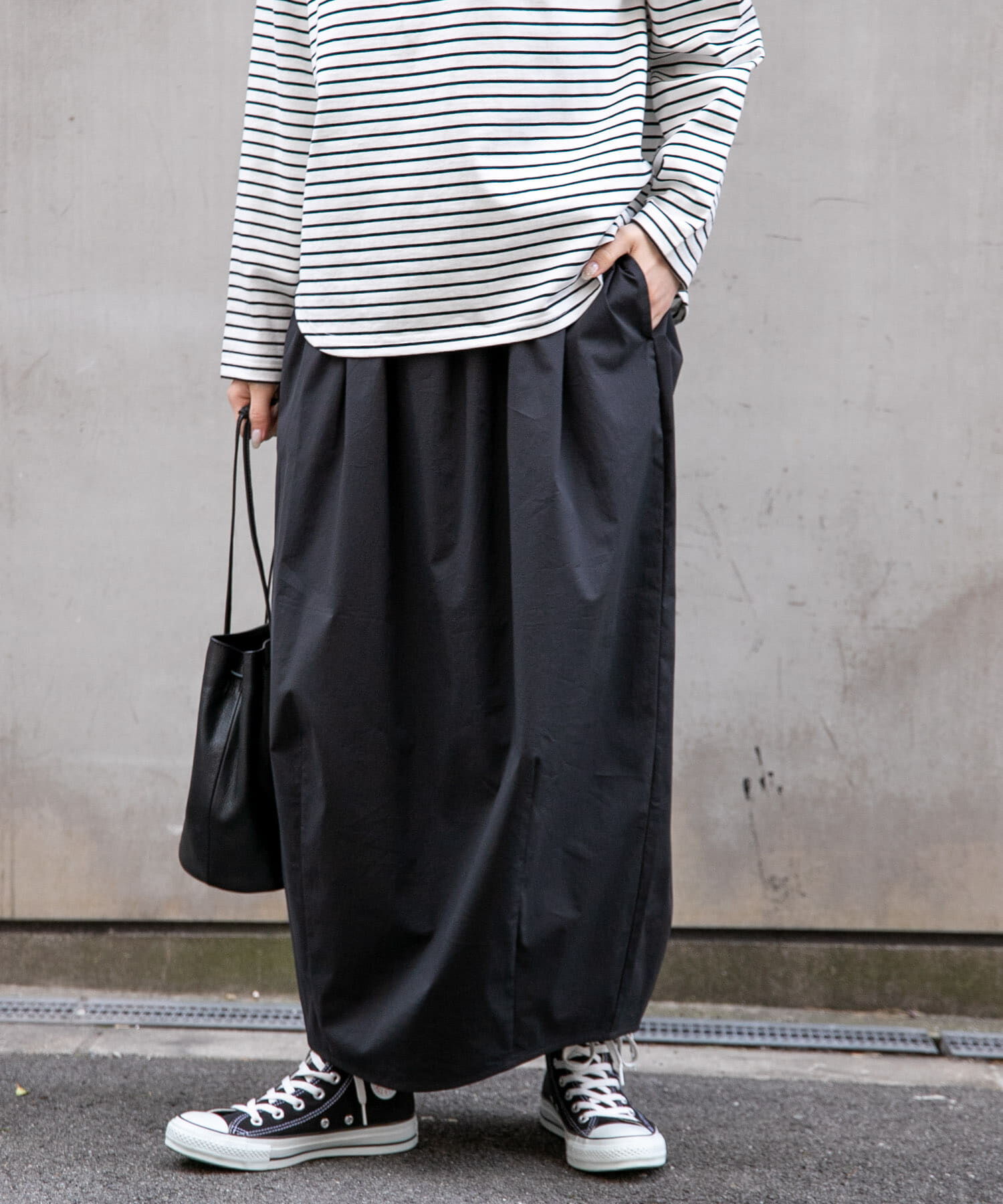 URBAN RESEARCH DOORS「FORK&SPOON　コクーンスカート」|スカート|