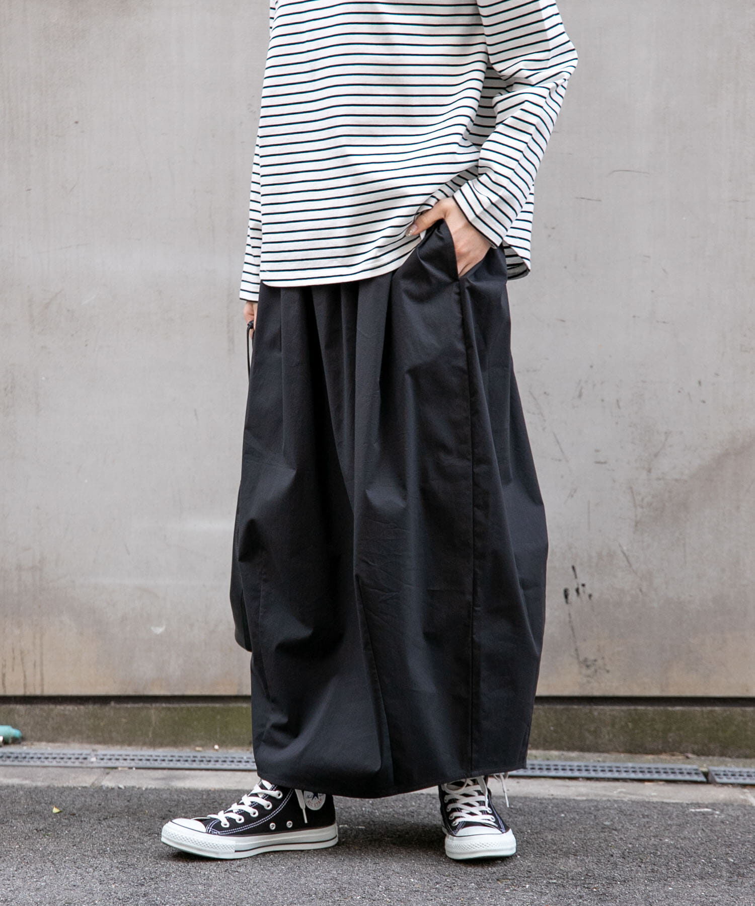 URBAN RESEARCH DOORS「FORK&SPOON　コクーンスカート」|スカート|