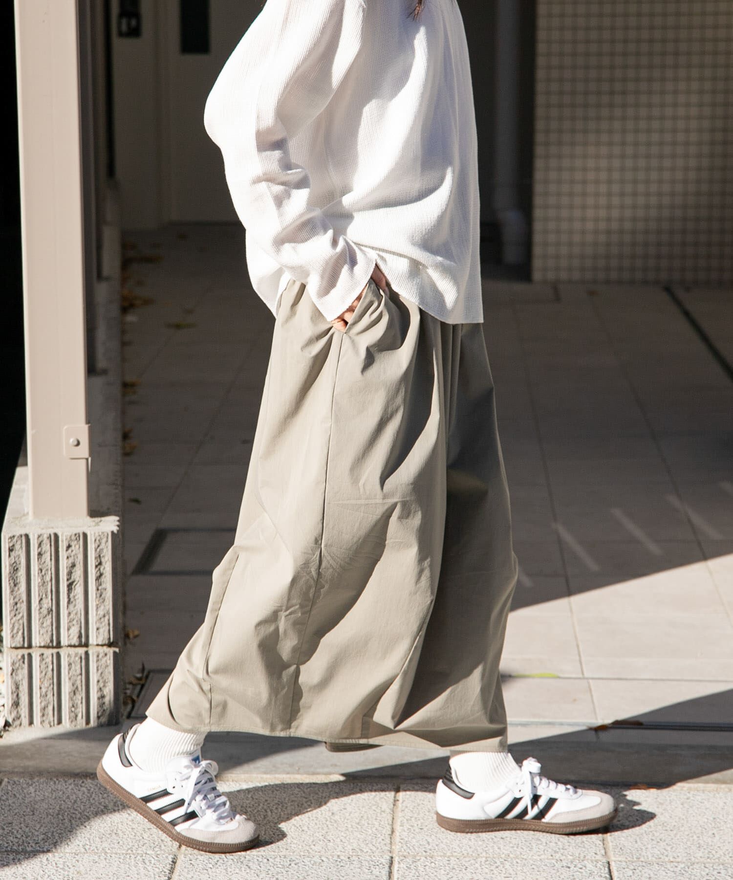 URBAN RESEARCH DOORS「FORK&SPOON　コクーンスカート」|スカート|