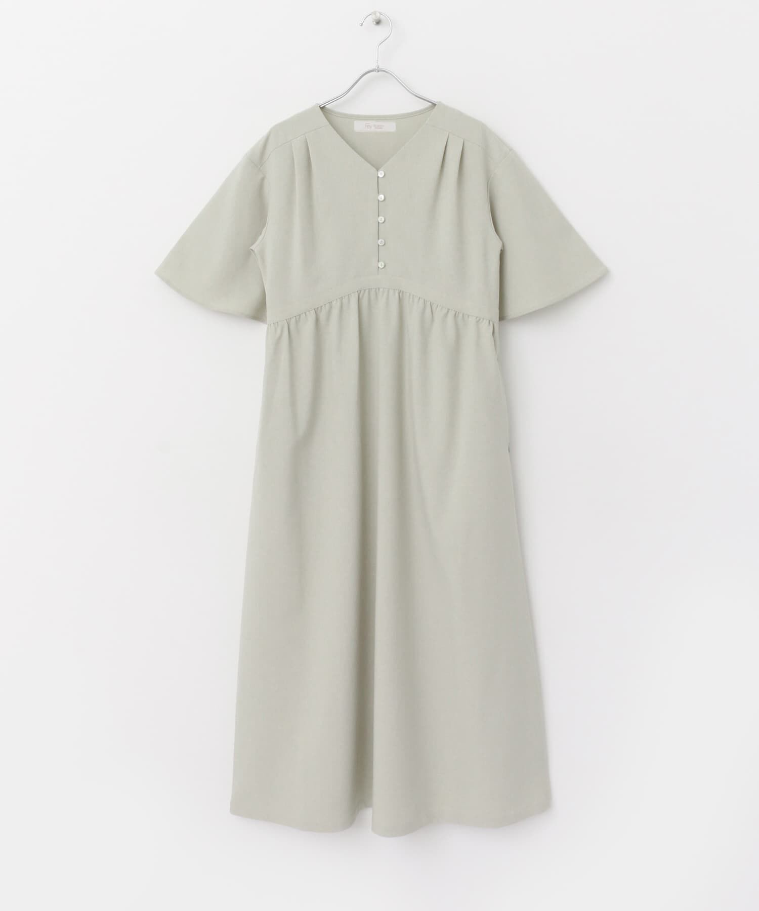URBAN RESEARCH ROSSO「『UR TECH DRYLUXE』F by ROSSO　ウエストマークワンピース」|ワンピース|