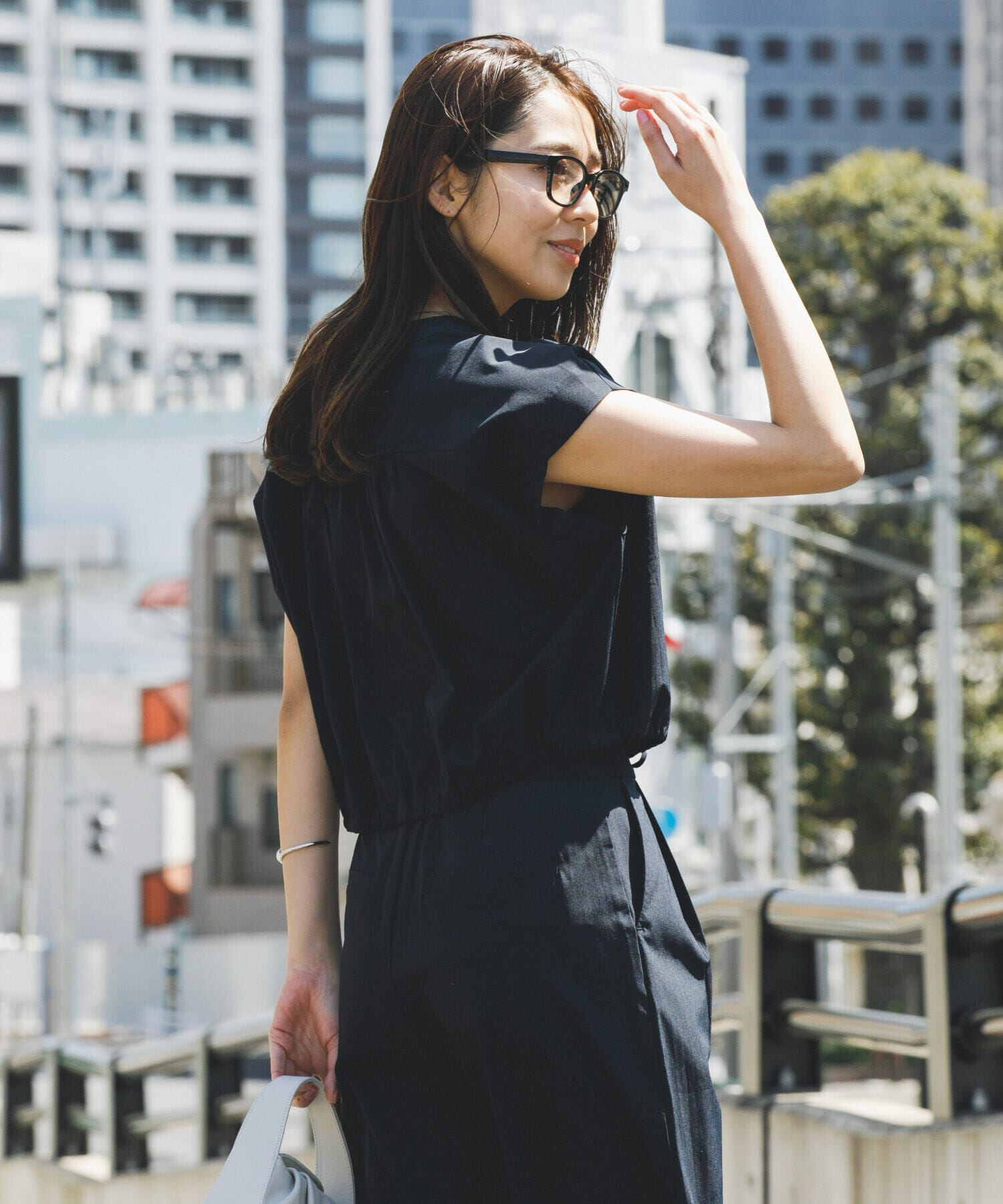 URBAN RESEARCH ROSSO「F by ROSSO　撥水クロップドブラウス+ワイドパンツ」|その他|