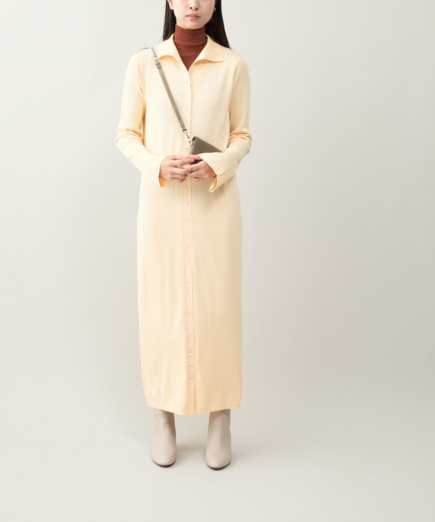 URBAN RESEARCH ROSSO「スパークリングロングニットワンピース」|ワンピース|