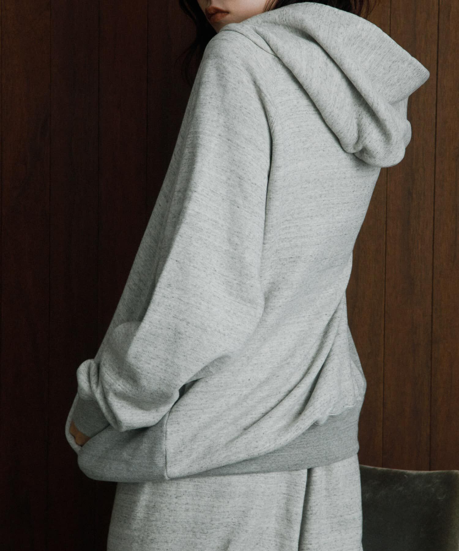 URBAN RESEARCH「UNDYED SWEAT H/Z PARKA」|パーカー|