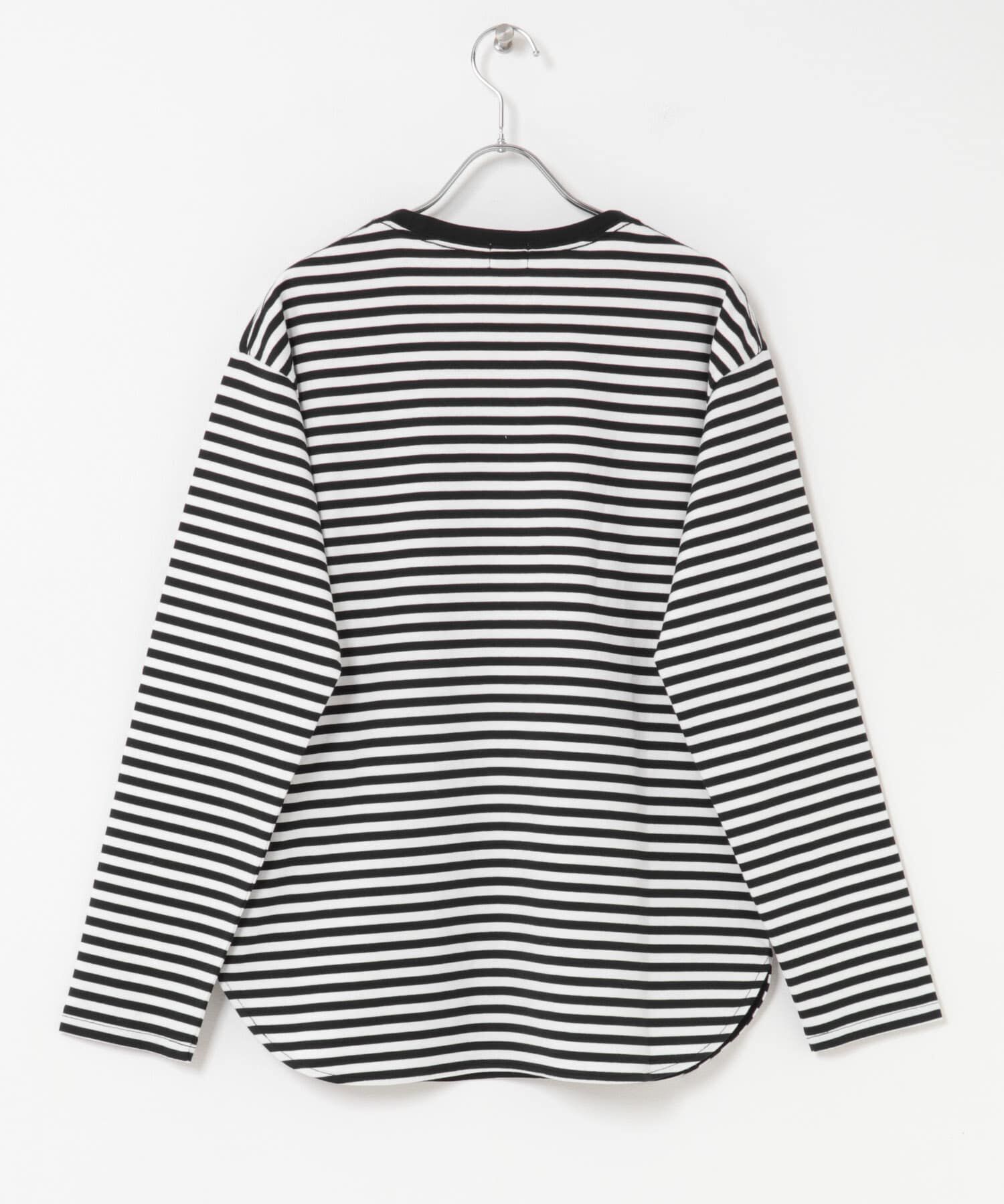 URBAN RESEARCH DOORS「コットンラウンドヘムカットソー」|Tシャツ・カットソー|
