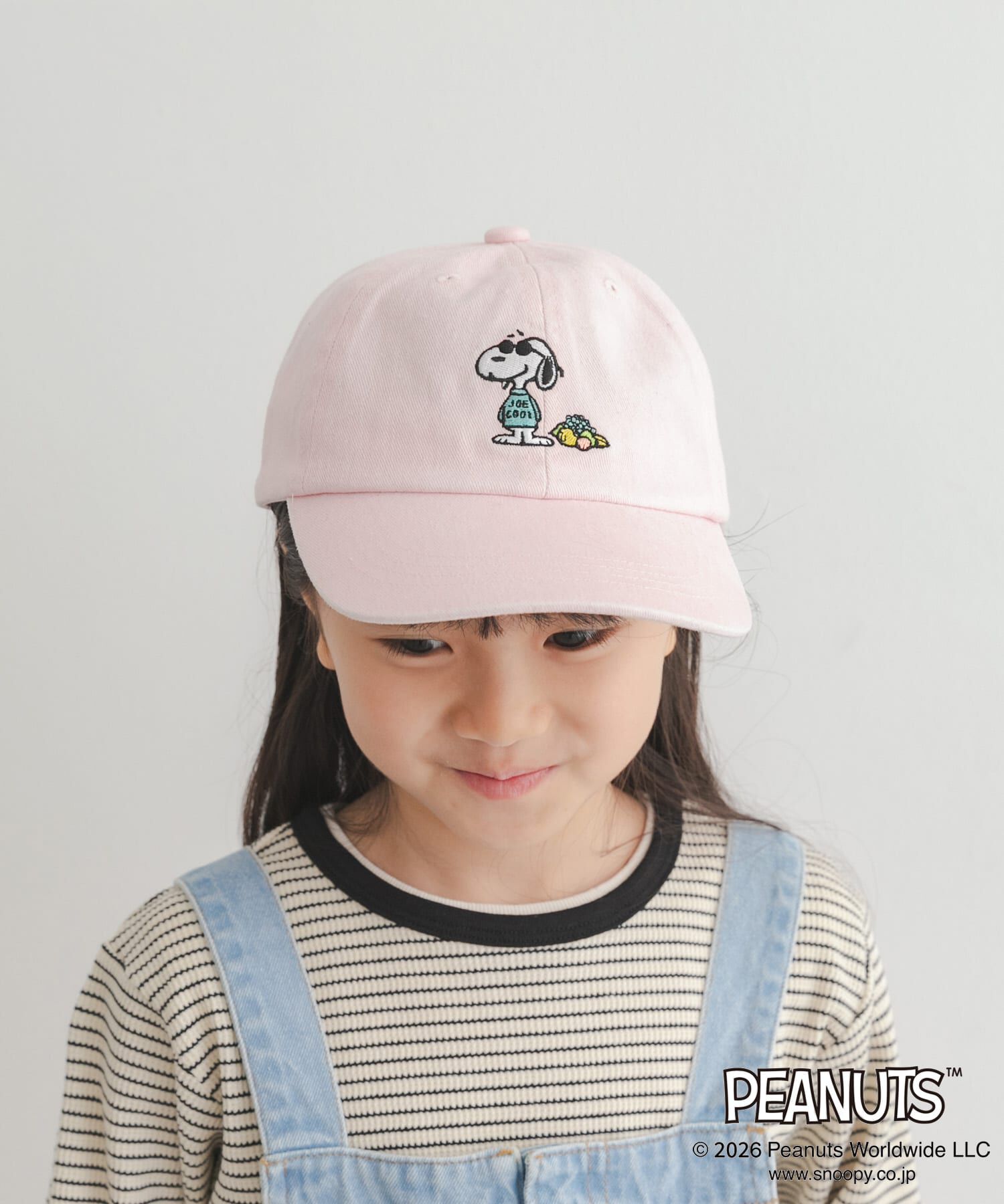 URBAN RESEARCH DOORS「『別注』FRUIT OF THE LOOM&times;DOORS　1pt刺繍キャップ(KIDS)」|その他|ピンク