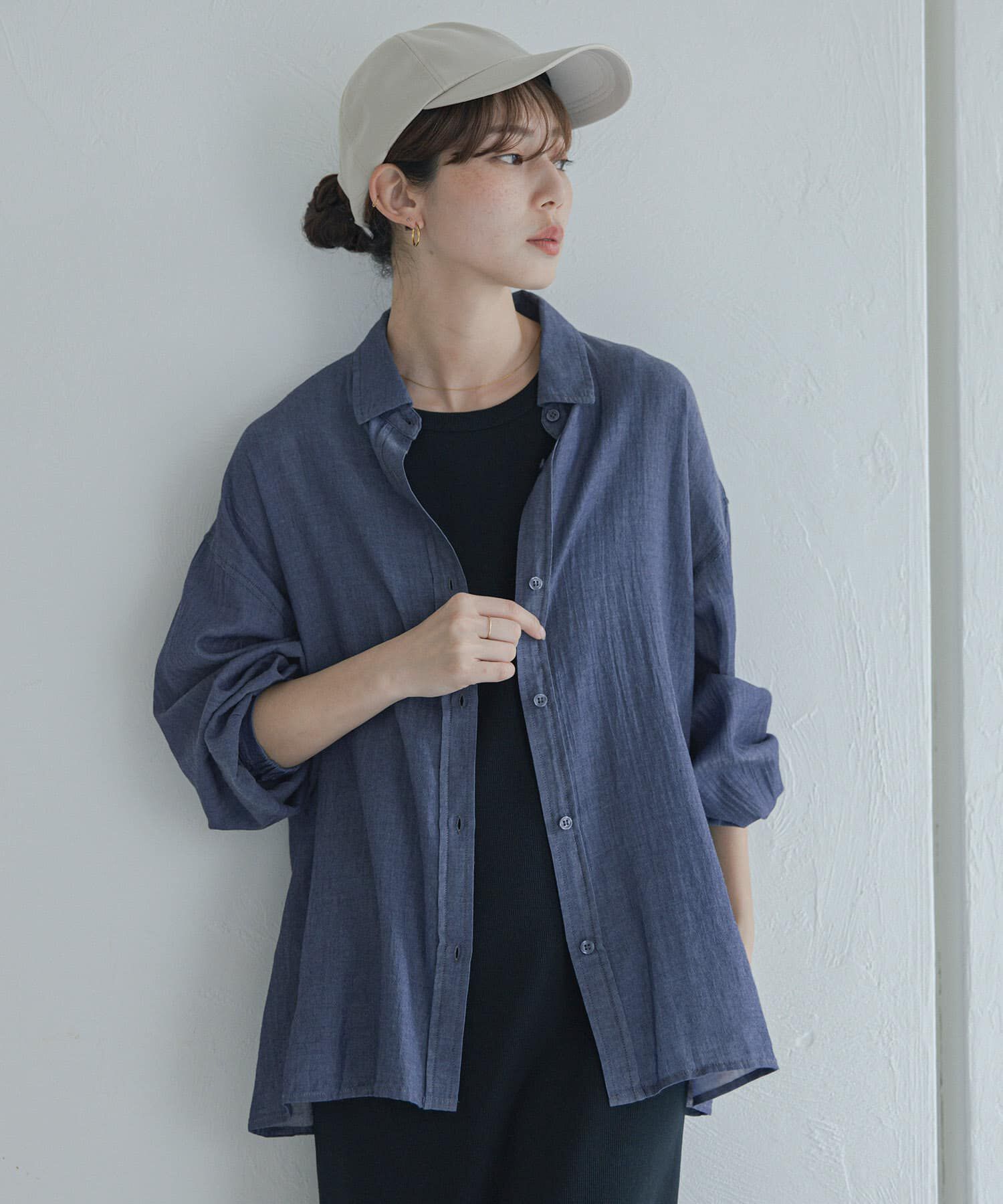 Sonny Label 「シアーデニムシャツ」|シャツ・ブラウス|