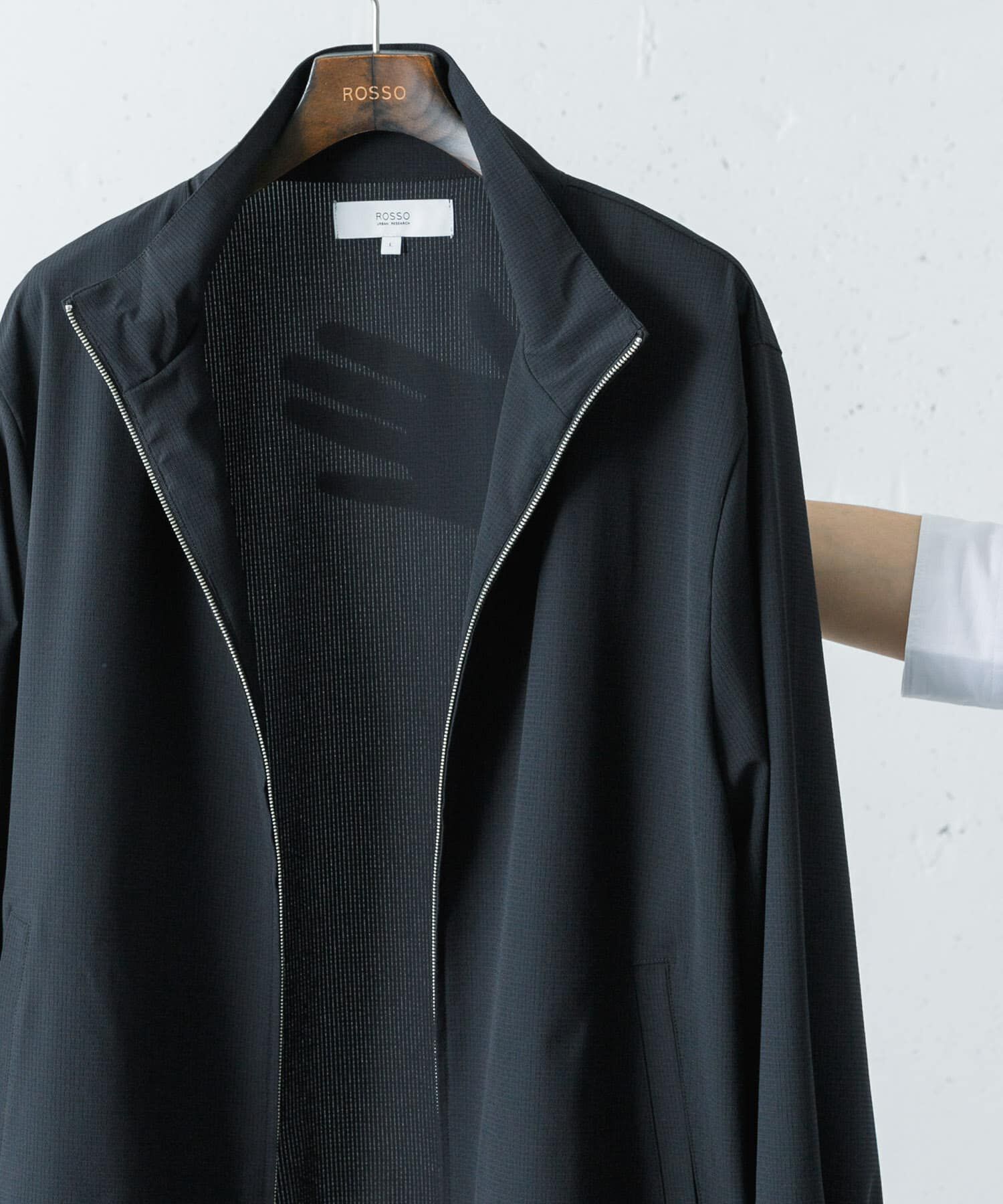 URBAN RESEARCH ROSSO「『WEB限定』『吸水 / 速乾』Air Stretch スタンドブルゾン」|ブルゾン・スタジャン|