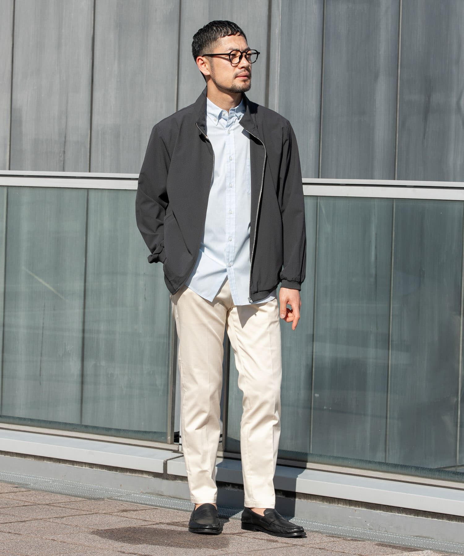 URBAN RESEARCH ROSSO「『WEB限定』『吸水 / 速乾』Air Stretch スタンドブルゾン」|ブルゾン・スタジャン|
