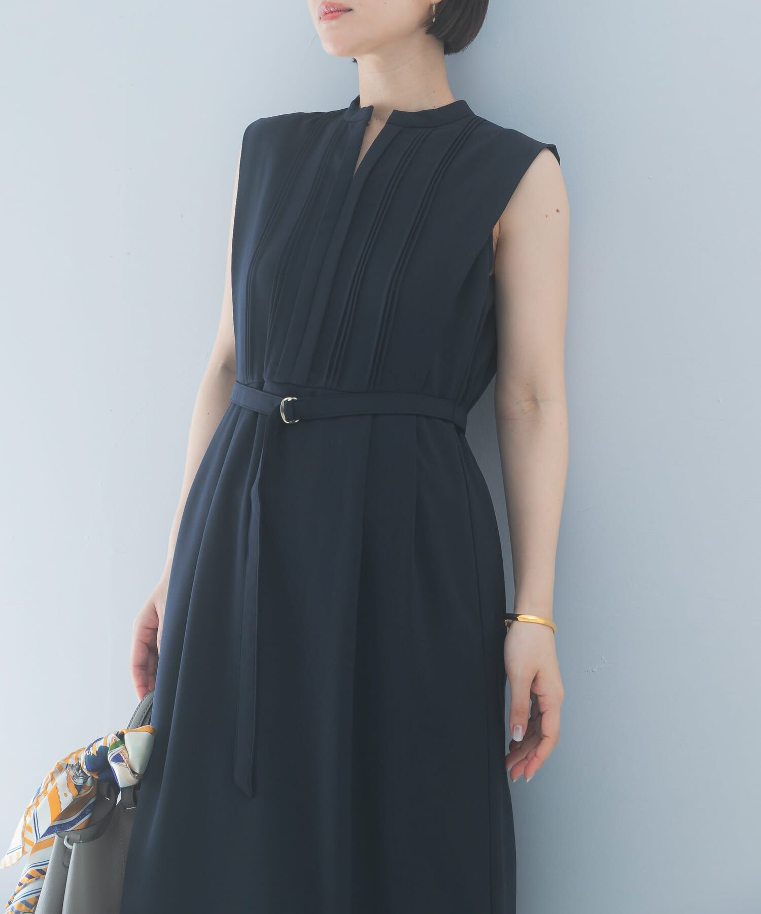 URBAN RESEARCH ROSSO「クールタッチ 防シワストレートワンピース」|ワンピース|