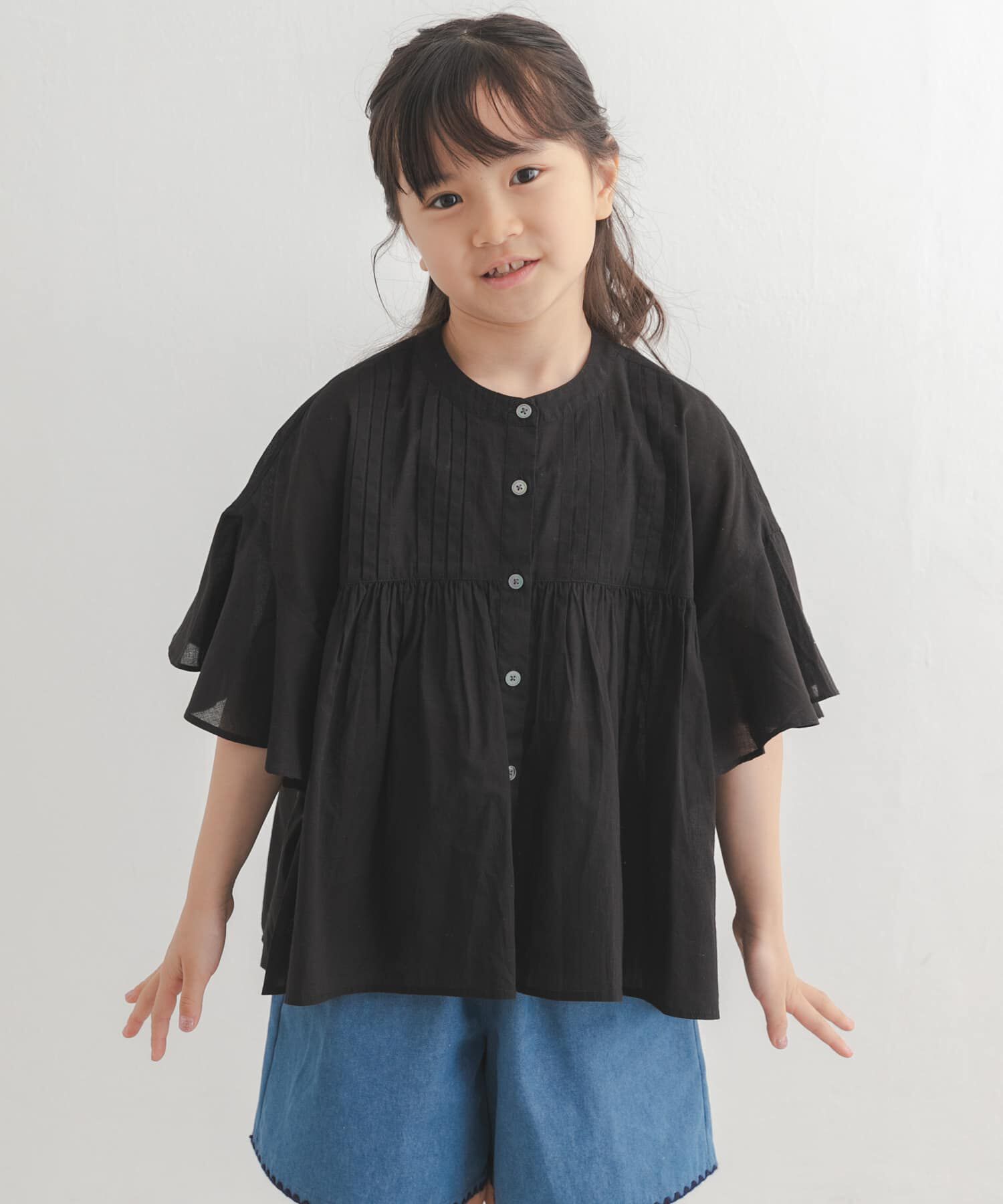 URBAN RESEARCH DOORS「『親子リンク』コットンボイルピンタックブラウス(KIDS)」|その他|