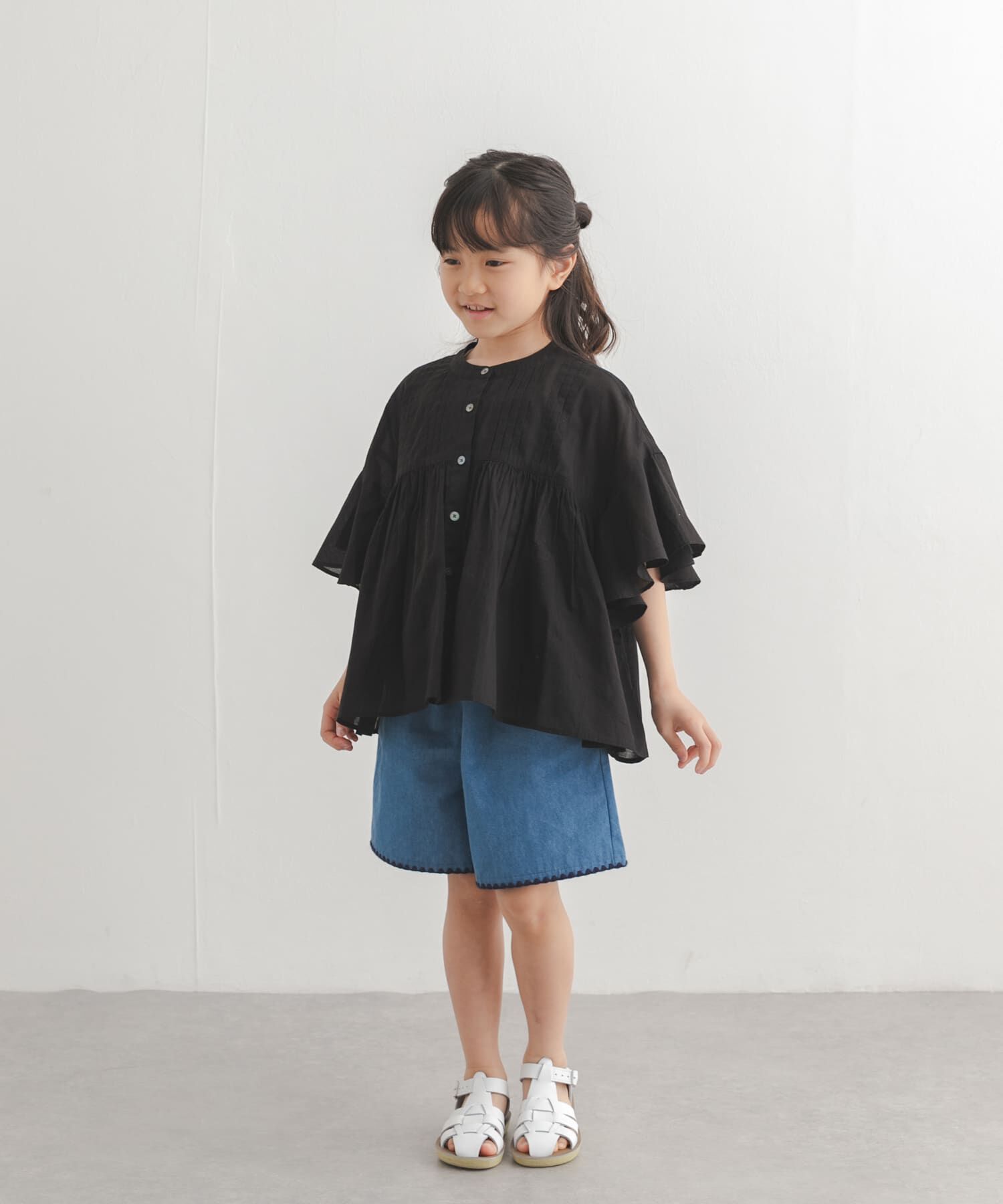 URBAN RESEARCH DOORS「『親子リンク』コットンボイルピンタックブラウス(KIDS)」|その他|