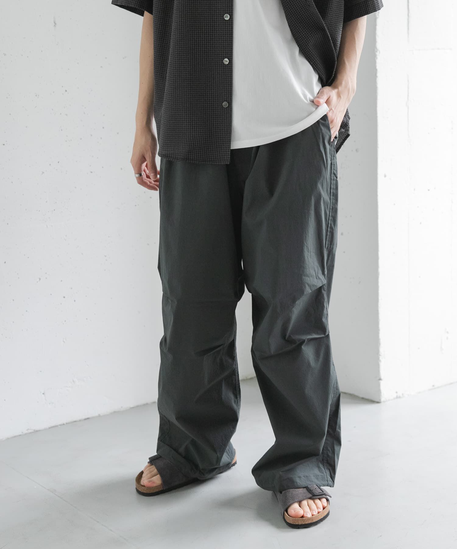 URBAN RESEARCH DOORS「FORK&SPOON　撥水オーバーパンツ」|その他|