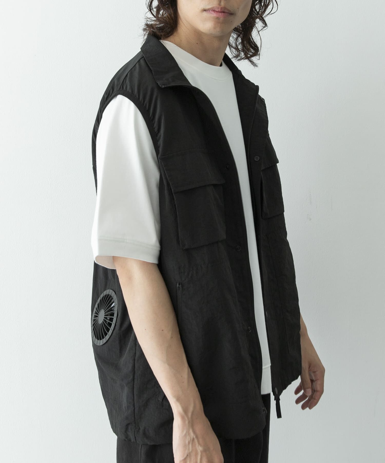 Sonny Label 「COOLING FAN STAND VEST」|ダウンベスト・ベスト|