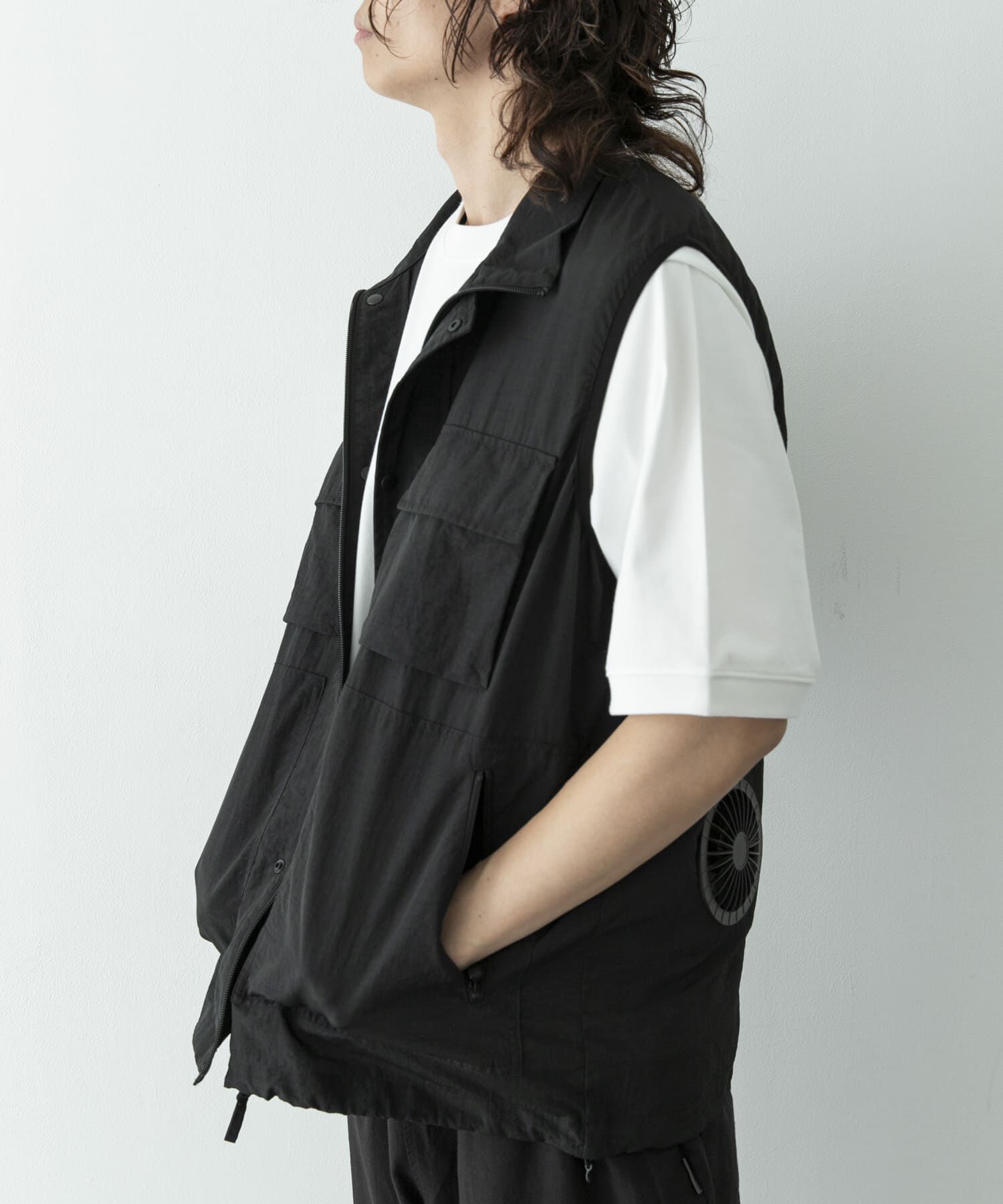 Sonny Label 「COOLING FAN STAND VEST」|ダウンベスト・ベスト|