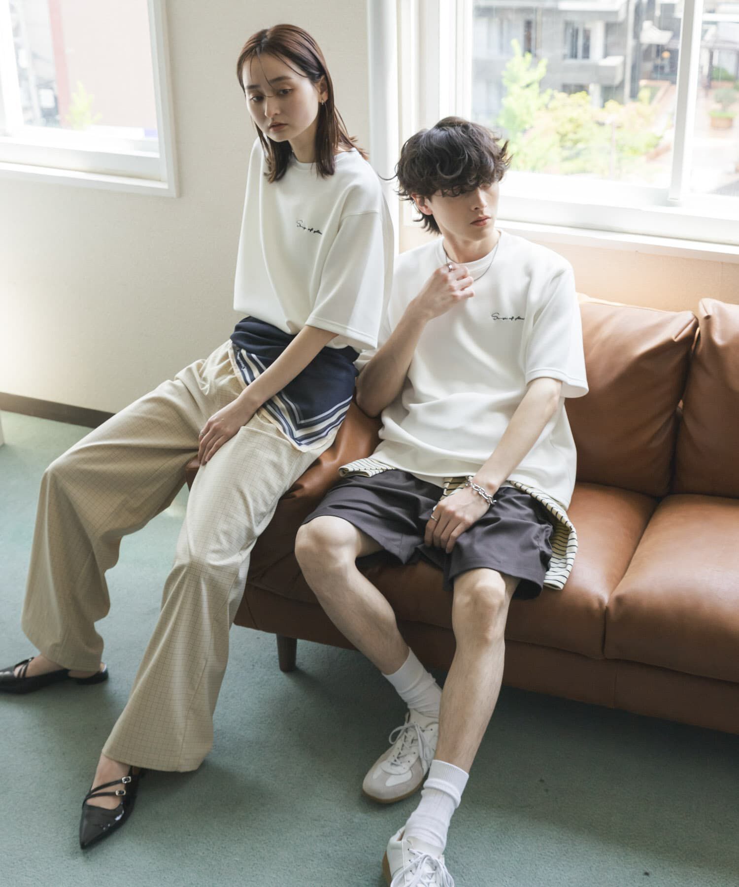SENSE OF PLACE by URBAN RESEARCH「『一部WEB限定ｶﾗｰ』『接触冷感/速乾』ｼｼｭｳﾀﾞﾝﾎﾞｰﾙﾎﾟﾝﾁ」|Tシャツ・カットソー|