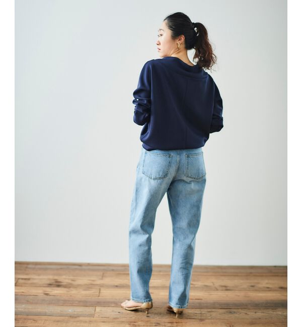 le.coeur blanc「《WEB限定アイテム》パーカーライクデザイントップス」|Tシャツ・カットソー|