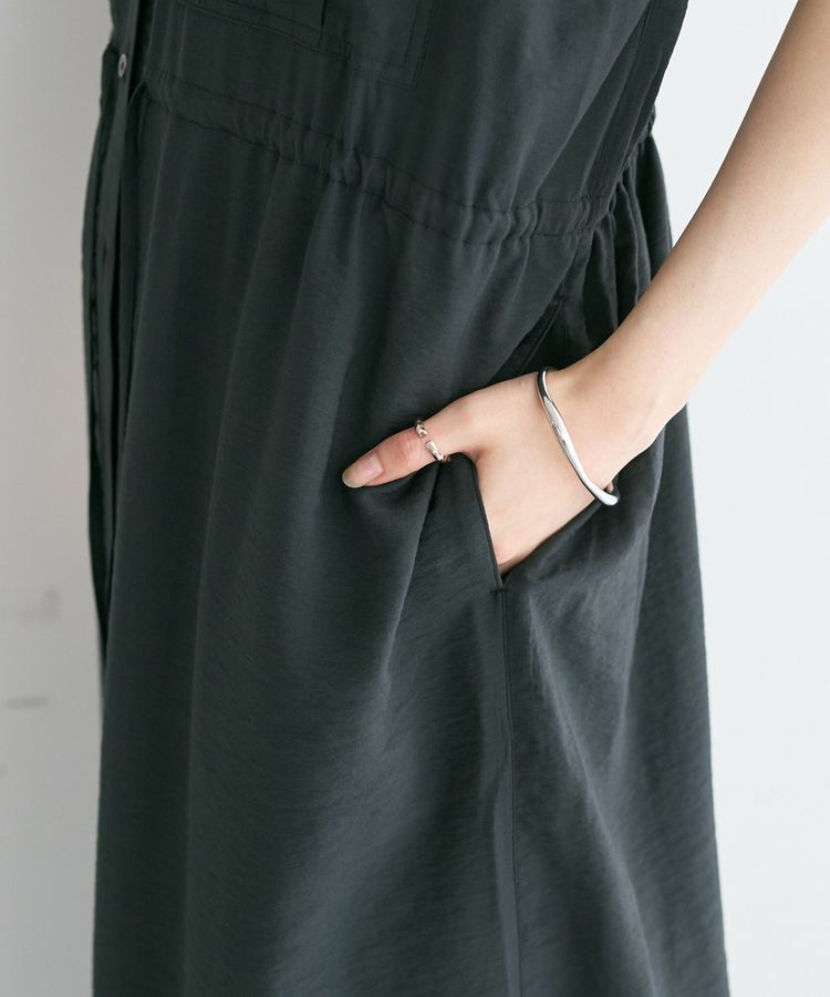 YECCA VECCA「ミリタリースキッパーシャツワンピース」|ワンピース|