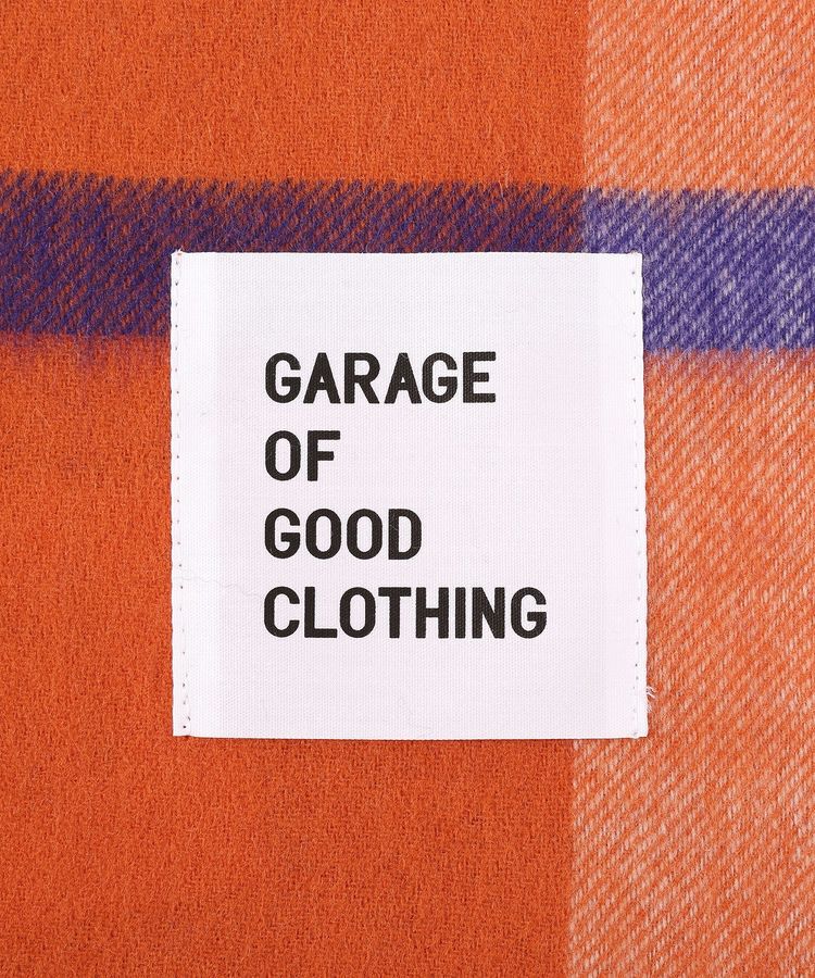 GARAGE OF GOOD CLOTHING「ラムズウールチェックストール」|ストール|
