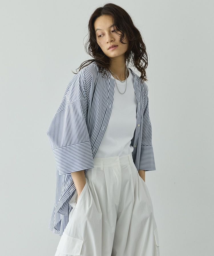 GARAGE OF GOOD CLOTHING「【日本製】ノッチカラードルマンシャツ」|シャツ・ブラウス|