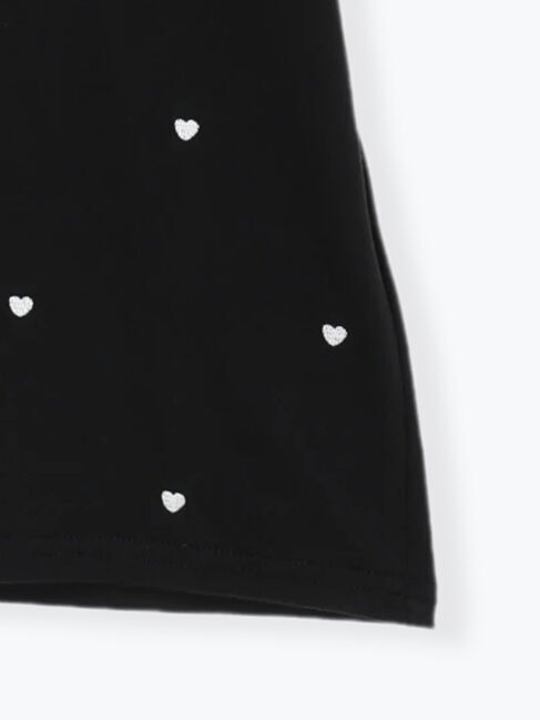 Te chichi「【接触冷感】ハート刺繍Tシャツ」|Tシャツ・カットソー|