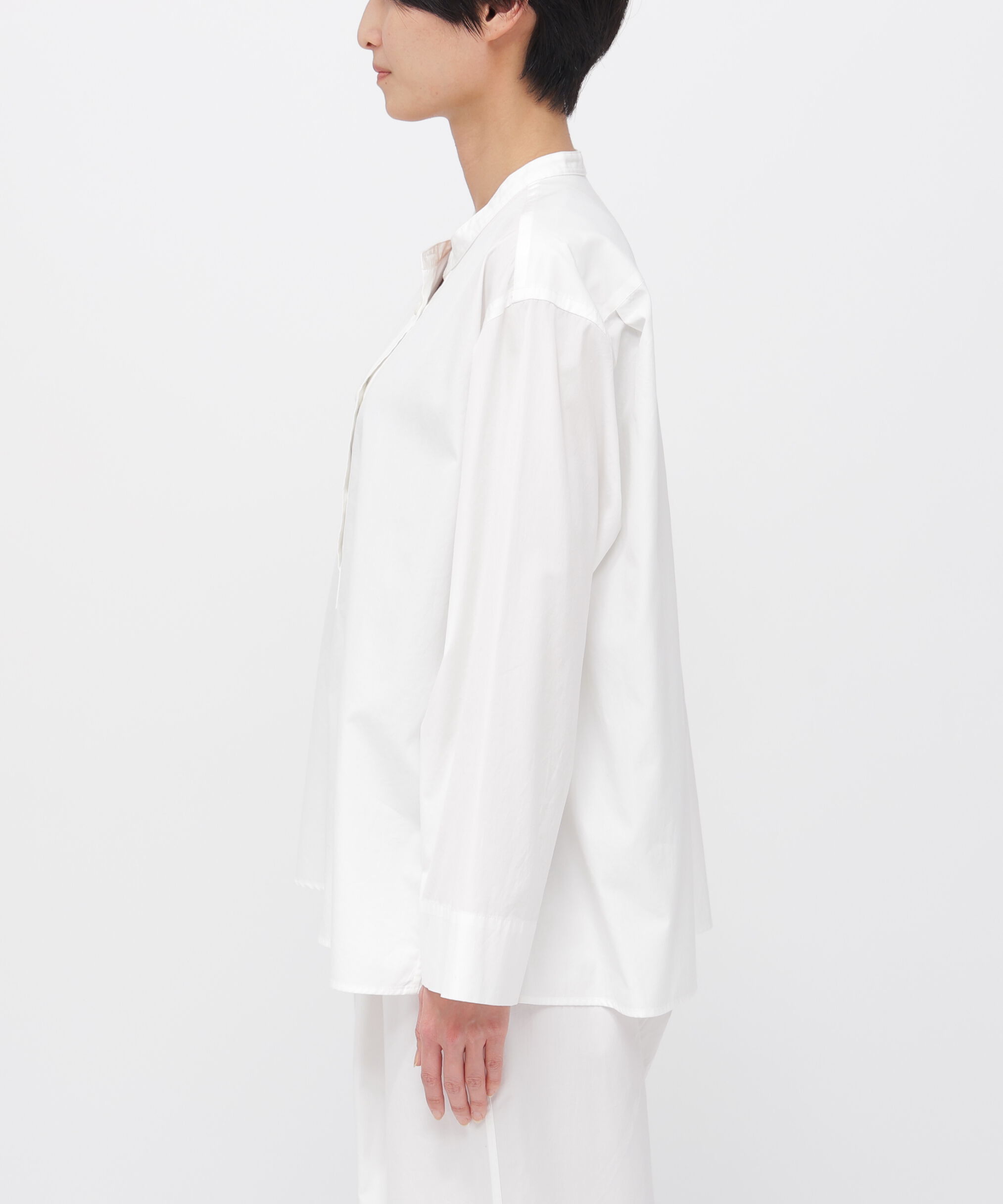 MARGARET HOWELL HOUSEHOLDGOODS「PLAIN POPLIN SHIRT」|シャツ・ブラウス|