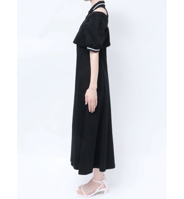 dazzlin「【POLO BCSコラボ/再生産】レイヤードポロワンピース」|ワンピース|