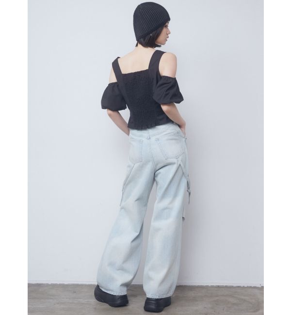 EMODA「アウトポケットオフショルダートップ」|Tシャツ・カットソー|