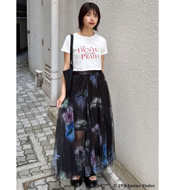 MURUA「【プラダを着た悪魔】バックイラストTシャツ」|Tシャツ・カットソー|