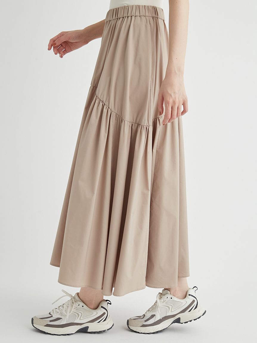 emmi atelier「【ONLINE限定】プルオーバー&times;ティアードスカートセット」|ワンピース|