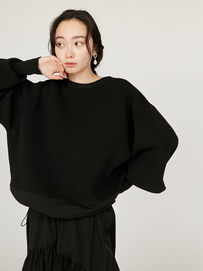 emmi atelier「【ONLINE限定】プルオーバー&times;ティアードスカートセット」|ワンピース|
