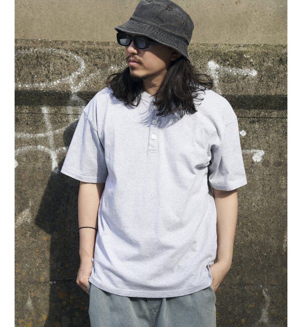 VENCE share style「Goodwear グッドウェア ヘンリーネックTシャツ」|Tシャツ・カットソー|