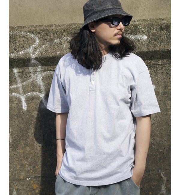 VENCE share style「Goodwear グッドウェア ヘンリーネックTシャツ」|Tシャツ・カットソー|
