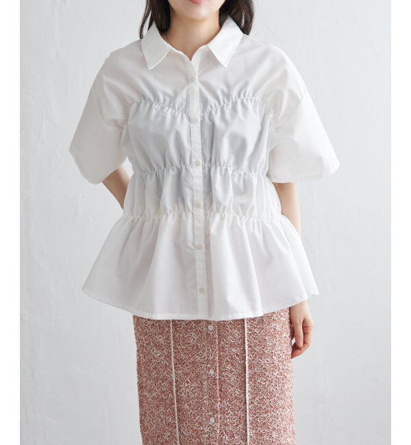 VENCE share style「ブロードシャーリングシャツHS」|シャツ・ブラウス|