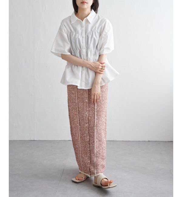 VENCE share style「ブロードシャーリングシャツHS」|シャツ・ブラウス|