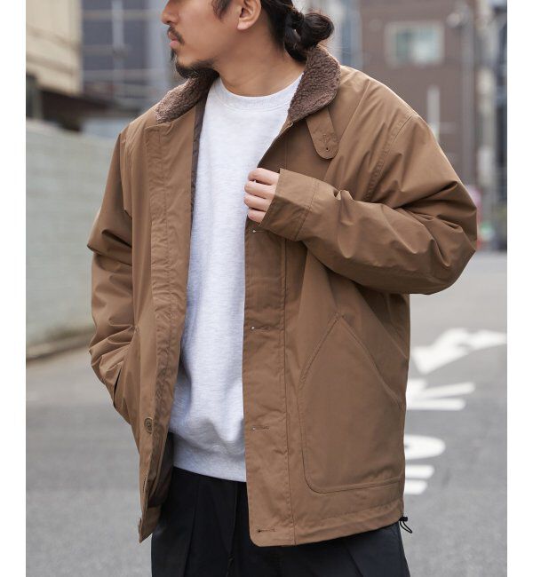 VENCE share style「襟ボアN-1デッキジャケット」|ブルゾン・スタジャン|