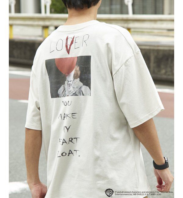 VENCE share style「USED風 IT イット プリントTシャツ 1」|Tシャツ・カットソー|
