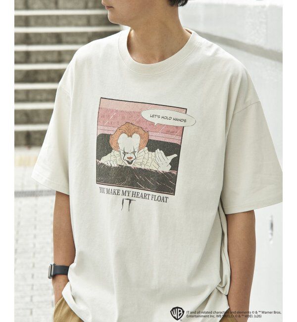 VENCE share style「USED風 IT イット プリントTシャツ 1」|Tシャツ・カットソー|