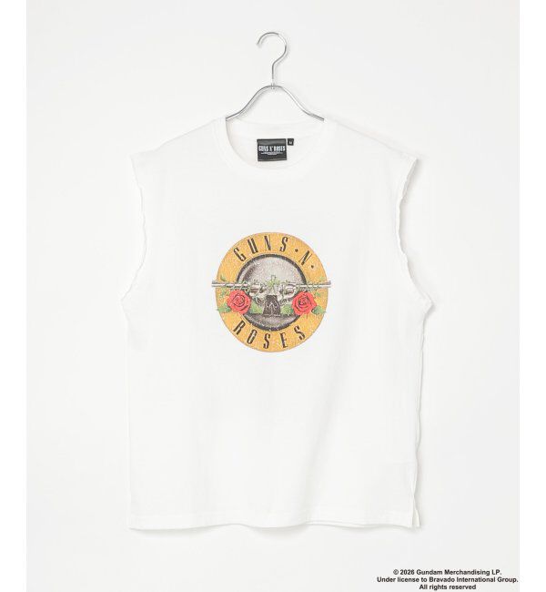 VENCE share style「「Guns N' Roses ガンズ・アンド・ローゼズ 」ノースリＴ バンドT」|タンクトップ|