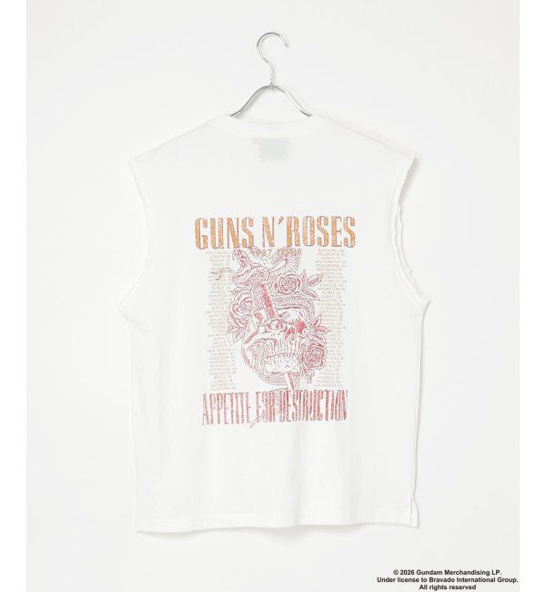 VENCE share style「「Guns N' Roses ガンズ・アンド・ローゼズ 」ノースリＴ バンドT」|タンクトップ|