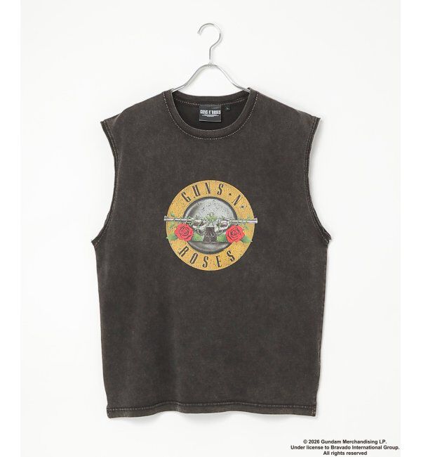 VENCE share style「「Guns N' Roses ガンズ・アンド・ローゼズ 」ノースリＴ バンドT」|タンクトップ|