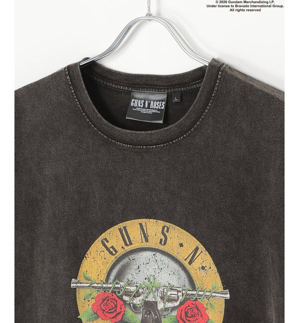 VENCE share style「「Guns N' Roses ガンズ・アンド・ローゼズ 」ノースリＴ バンドT」|タンクトップ|