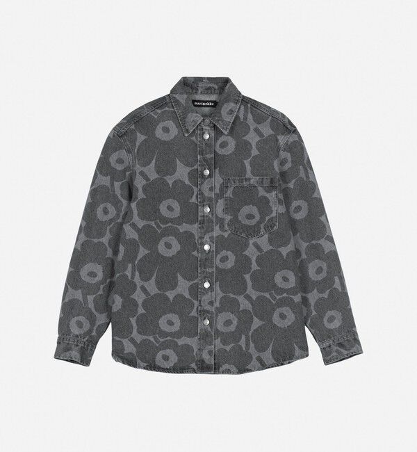 Marimekko「Maridenim Vaihe Unikko シャツ」|シャツ・ブラウス|