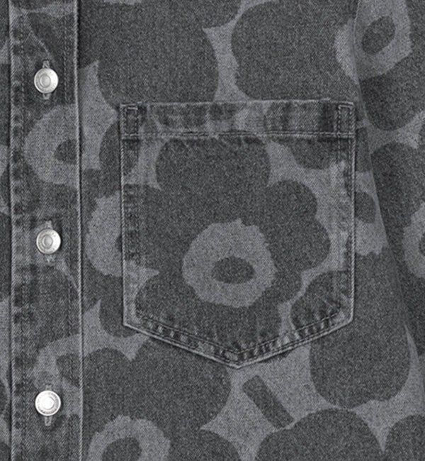 Marimekko「Maridenim Vaihe Unikko シャツ」|シャツ・ブラウス|