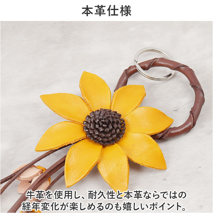 BACKYARD FAMILY「バッグチャーム おしゃれ 通販 Melody 12992 メロディー キーリング 革 キーホルダー」|その他|