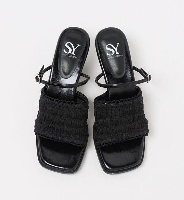ODETTE E ODILE「＜SY＞シースルーギャザー サンダル50&uarr;」|サンダル|