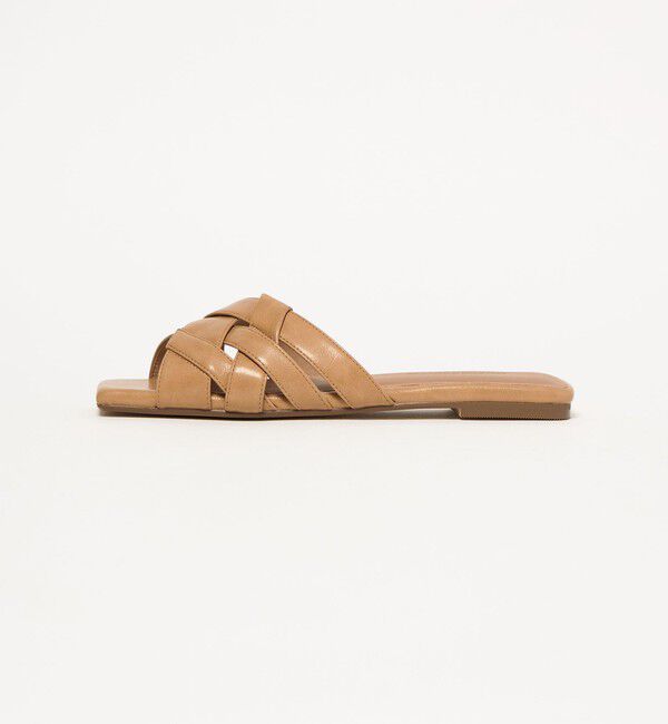 UNITED ARROWS green label relaxing「イントレ フラット サンダル」|サンダル|