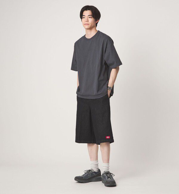 UNITED ARROWS green label relaxing「オーバーダイ クルーネック 半袖 Tシャツ カットソー」|Tシャツ・カットソー|