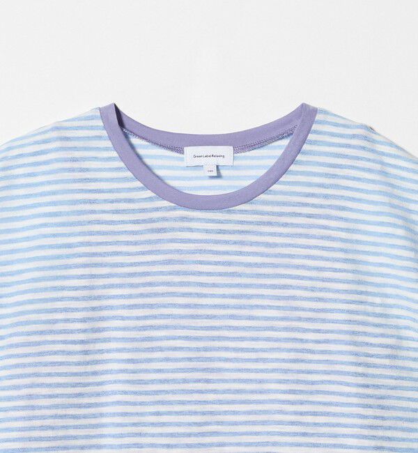 UNITED ARROWS green label relaxing「シースルー ボーダー Tシャツ セット / キッズ 140cm-160cm」|Tシャツ・カットソー|