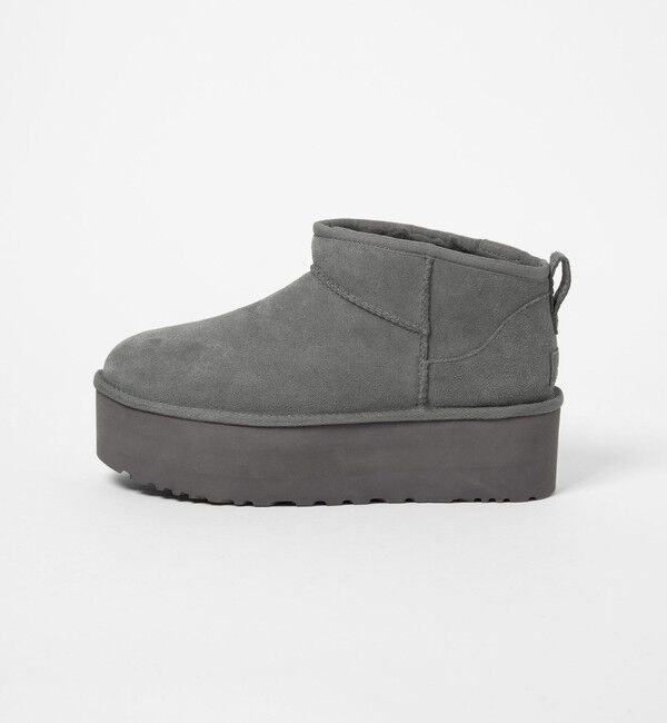 BEAUTY&YOUTH UNITED ARROWS「＜UGG＞クラシック ウルトラミニプラットフォーム ブーツ」|ショートブーツ|