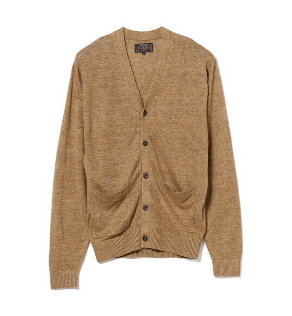 BEAMS PLUS「Cardigan Linen」|ニット・セーター|